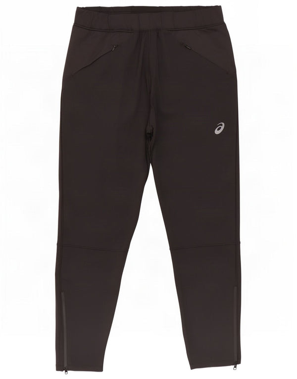 Pantaloni da tuta da donna Asics UK 14 Medium Nero Poliestere