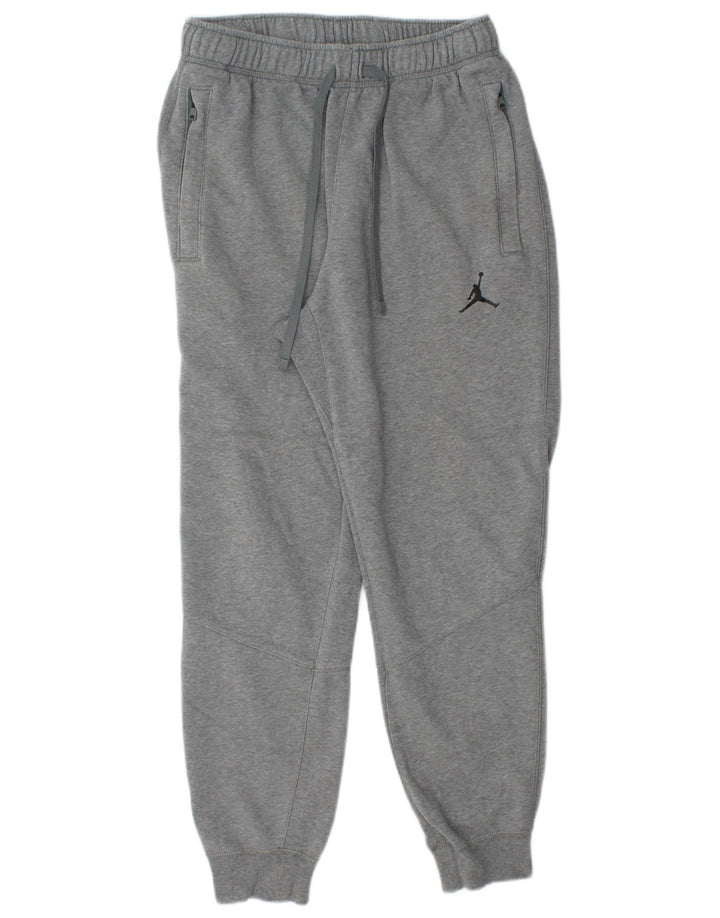 Pantaloni da tuta da uomo Jordan Joggers piccoli in cotone chiazzato grigio