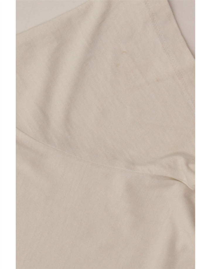 T-shirt grafica da uomo Jack & Jones Top piccola in cotone bianco