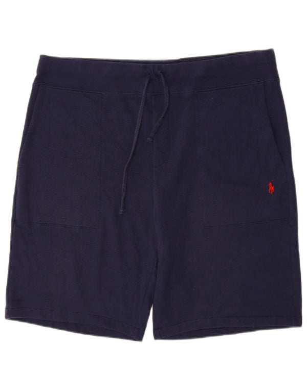 POLO RALPH LAUREN Pantaloncini sportivi da uomo XL Blu navy in cotone