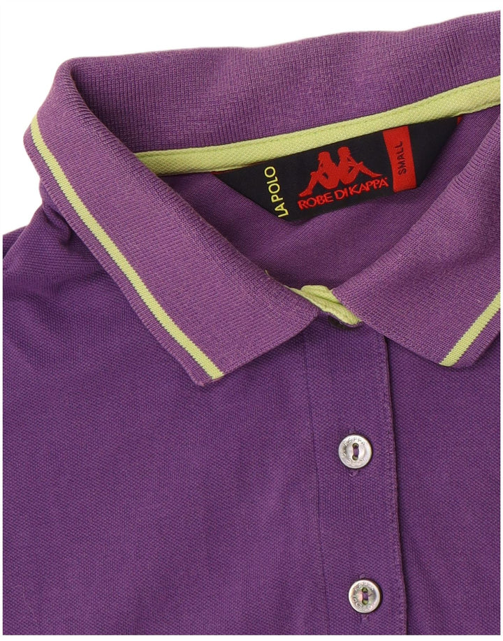 Polo Kappa da donna UK 10 piccola viola