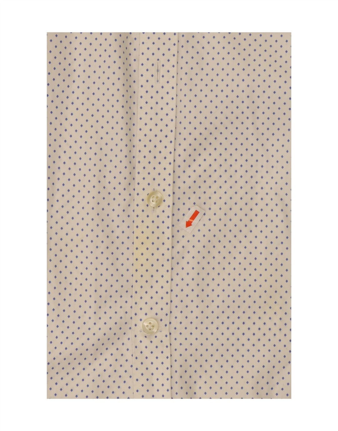 MICHAEL KORS Camicia da uomo Maculata bianca media