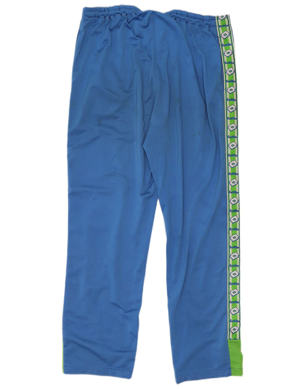Pantaloni da tuta con grafica da uomo Lotto 2XL Blu Colourblock
