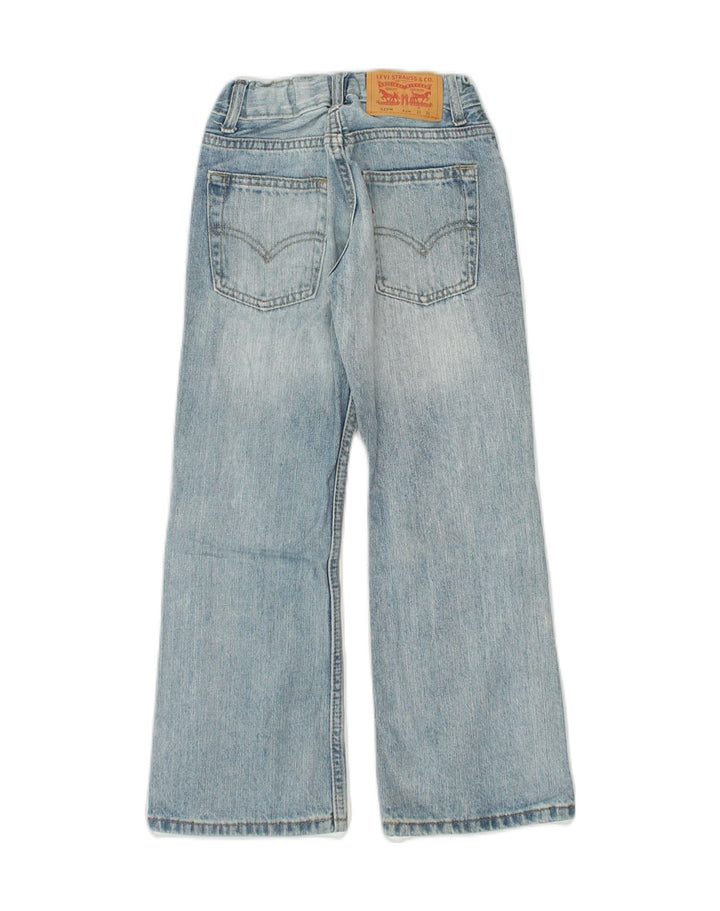 LEVI'S Boys 527 Bootcut Jeans 7-8 Years W22 L22  Blue Cotton | Vintage Levi's | Thrift | Second-Hand Levi's | Used Clothing | Messina Hembry 