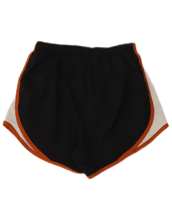 Pantaloncini sportivi Nike Texas Longhorns da donna UK 4 XS Black Colourblock