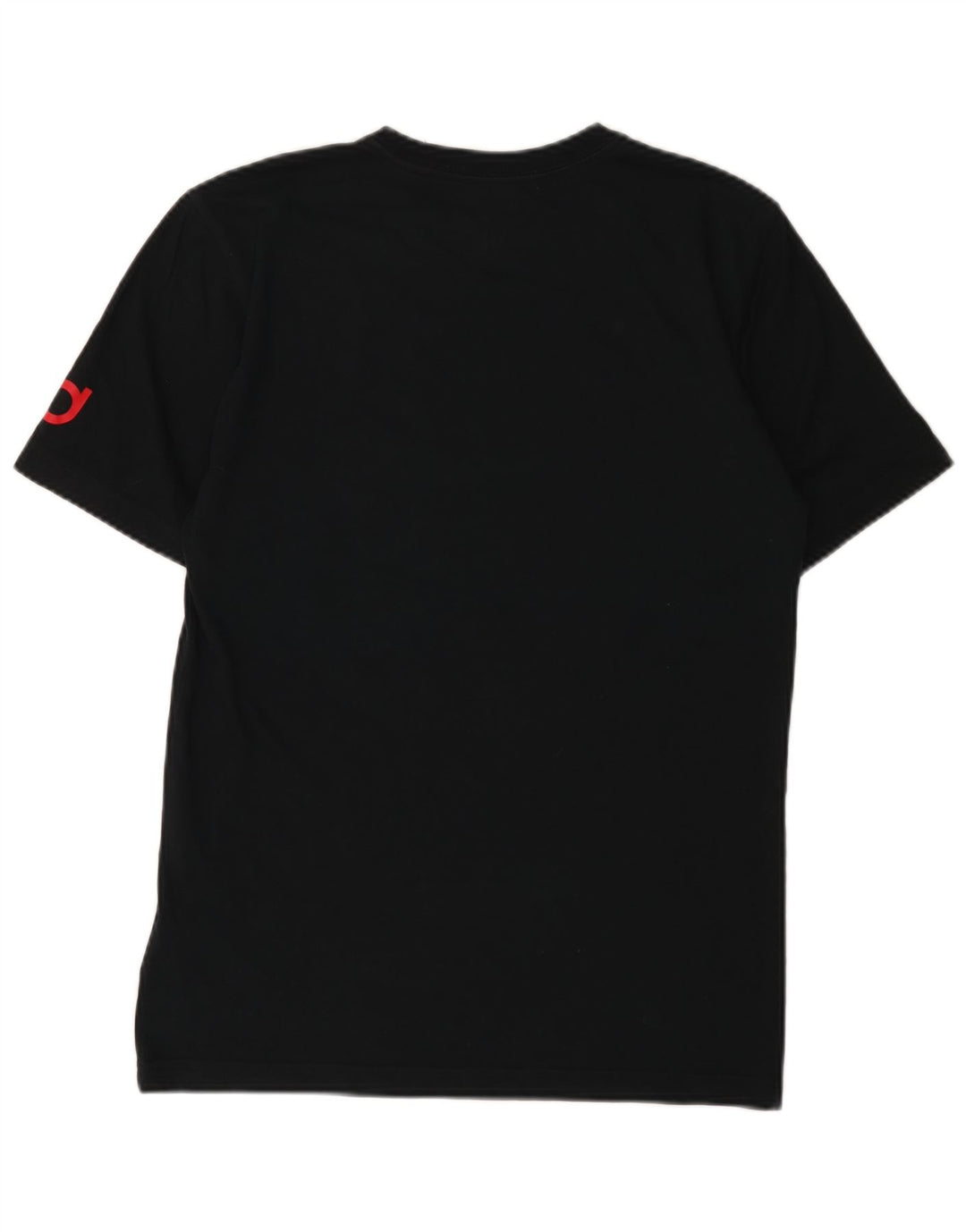 T-shirt grafica Nike Dri Fit da uomo, piccola, in cotone nero