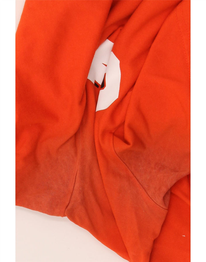 T-shirt grafica da uomo Adidas Top grande arancione