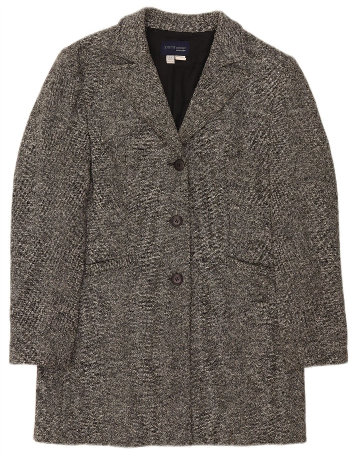 Soprabito oversize da donna Zara EU 38 piccolo in lana grigia
