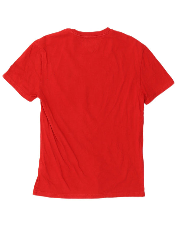 T-shirt grafica da uomo con vestibilità regolare Tommy Hilfiger Small rossa