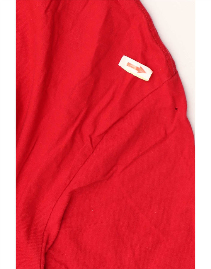 T-shirt grafica da uomo Carhartt Top in cotone rosso medio