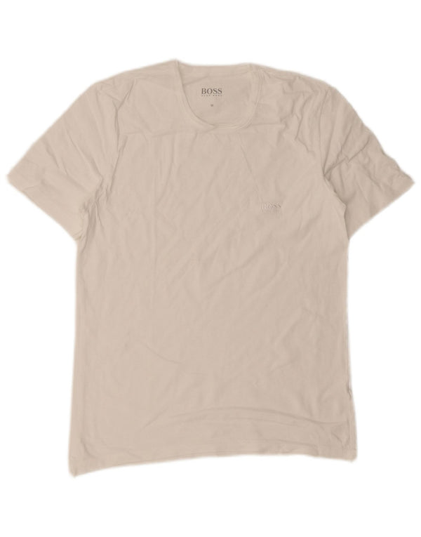 T-shirt da uomo Hugo Boss Top bianca media