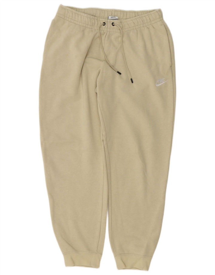 Pantaloni da tuta da donna Nike Joggers UK 12 Cotone beige medio