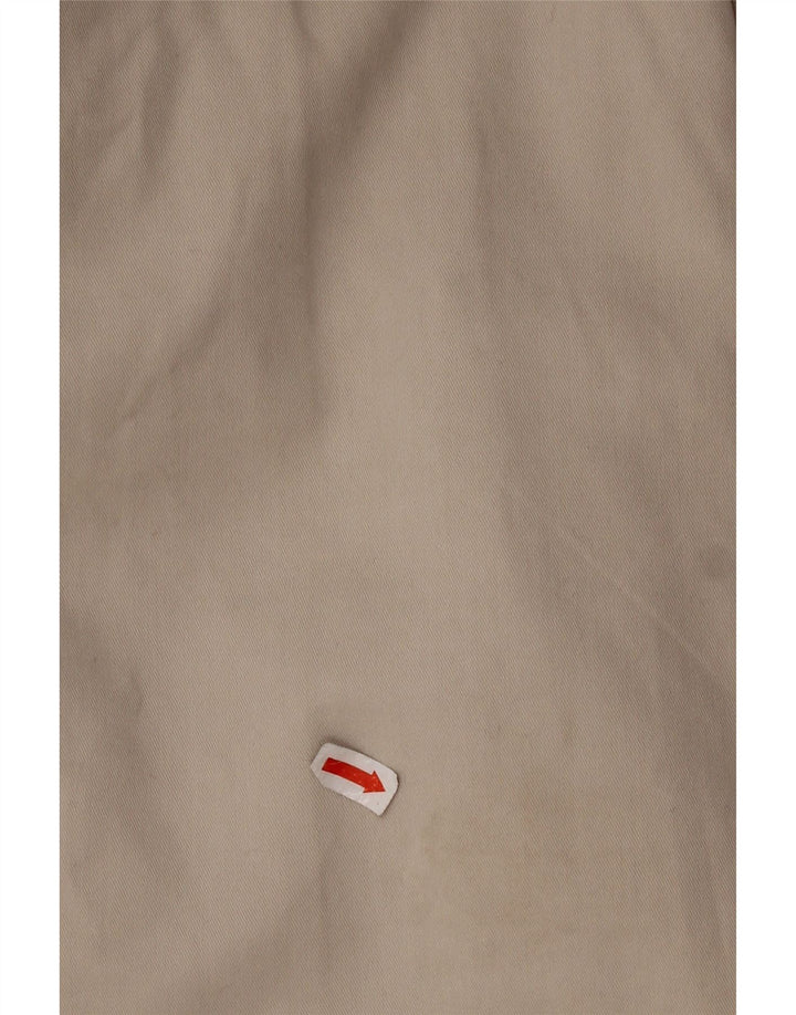 Pantaloni chino dritti da uomo Marks & Spencer W36 L33 in cotone beige