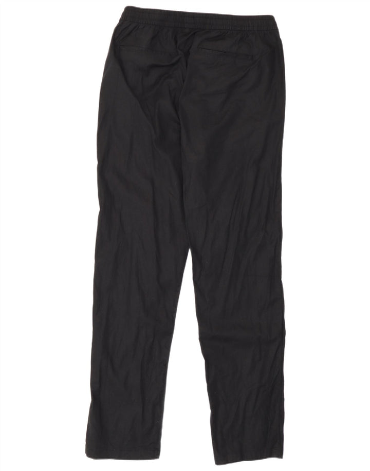 Pantaloni chino dritti da uomo Marks & Spencer medi W33 L31 lino nero