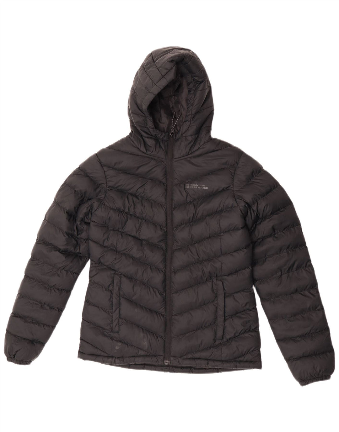 Giacca imbottita con cappuccio da donna Mountain Warehouse UK 6 XS poliestere nero