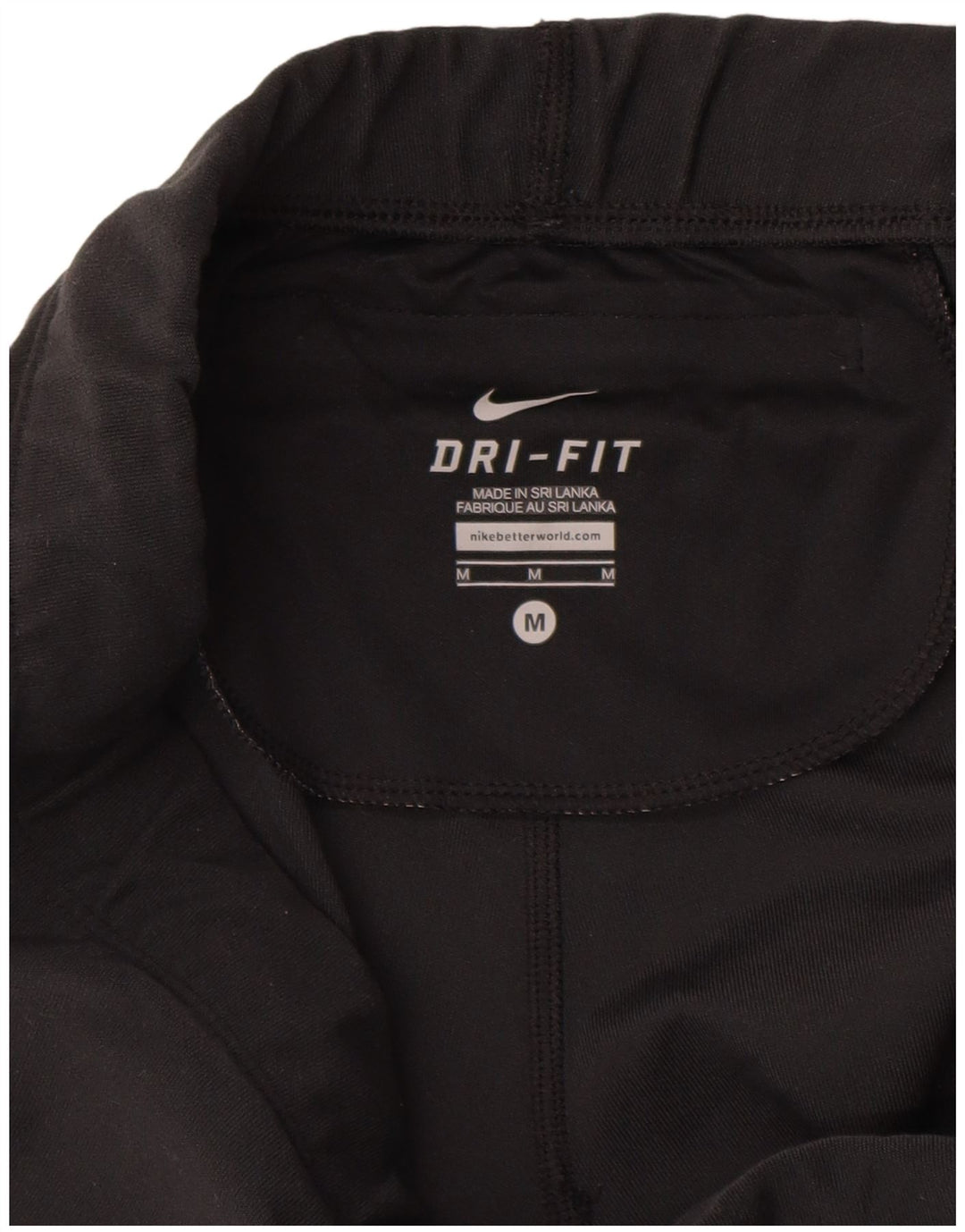 Leggings grafici NIKE da donna Dri Fit UK 12 medio nero