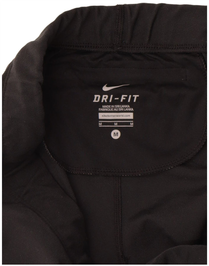 Leggings grafici NIKE da donna Dri Fit UK 12 medio nero