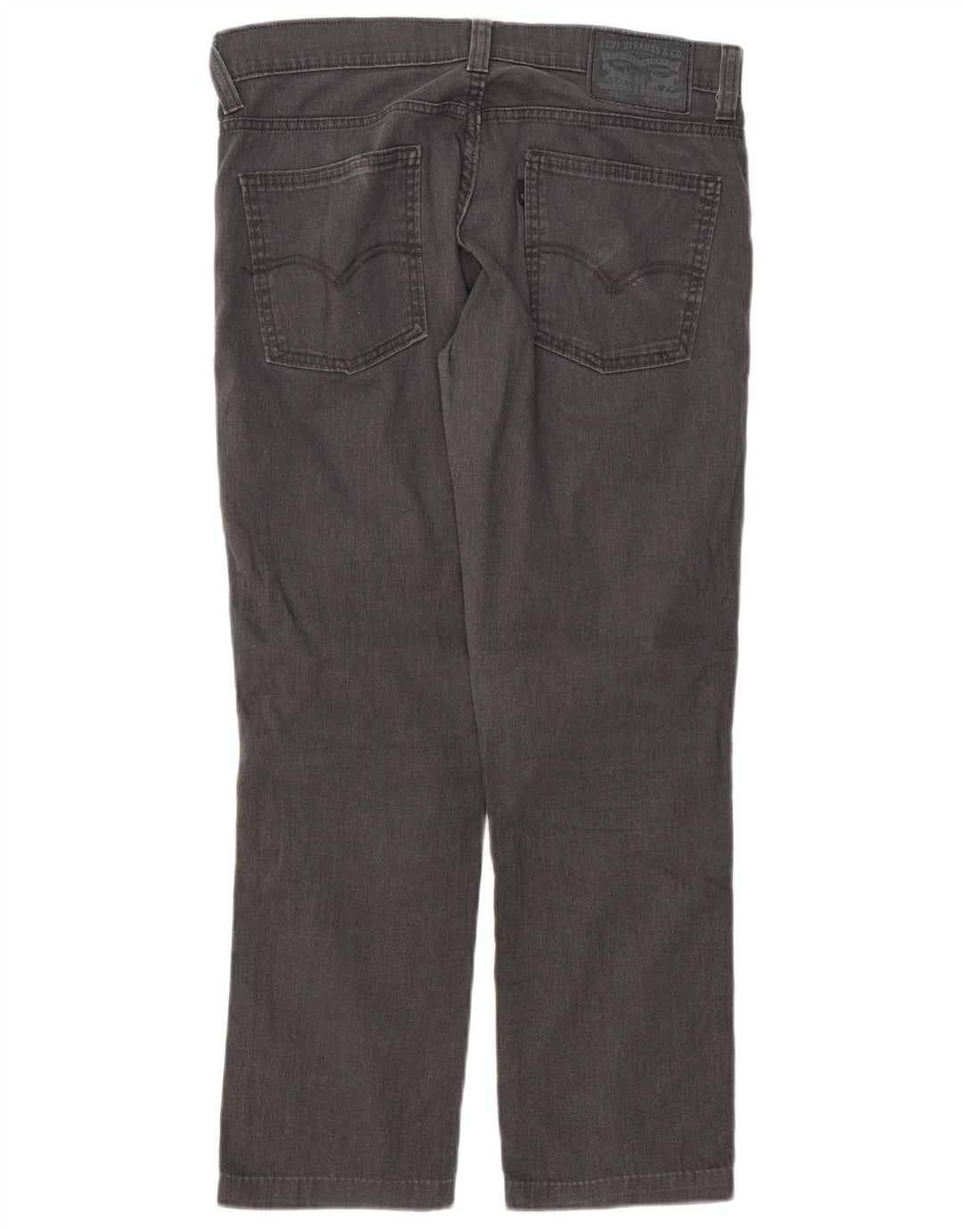 Jeans slim da uomo Levi's W30 L27 cotone grigio