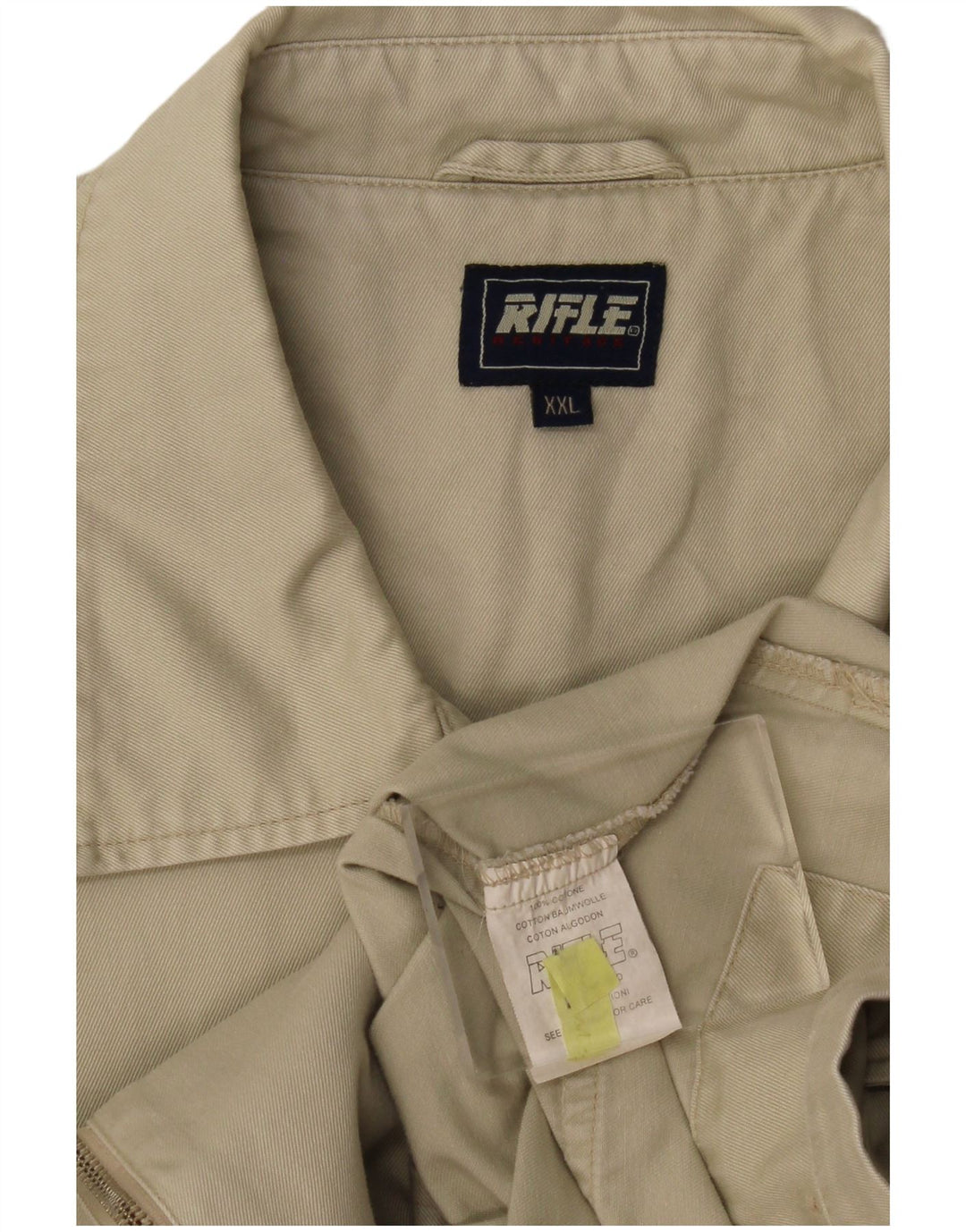 Giubbotto bomber da uomo Rifle UK 44 2XL cotone verde