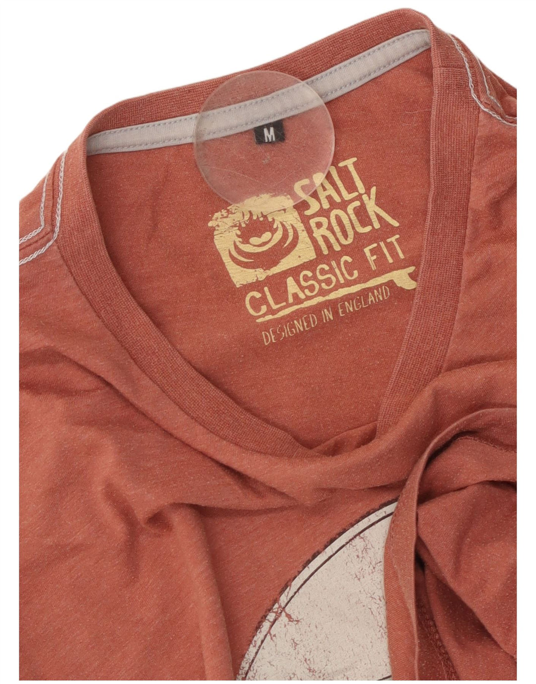 T-shirt grafica da uomo con vestibilità classica Saltrock, arancione medio