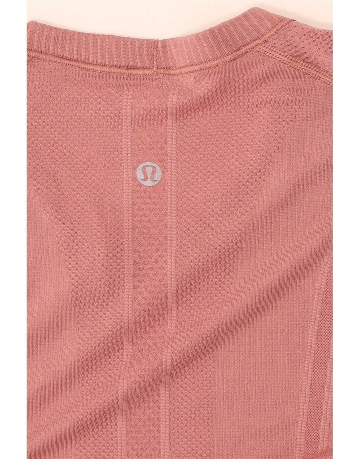 Maglia da donna a maniche lunghe Lululemon UK 12 Rosa medio