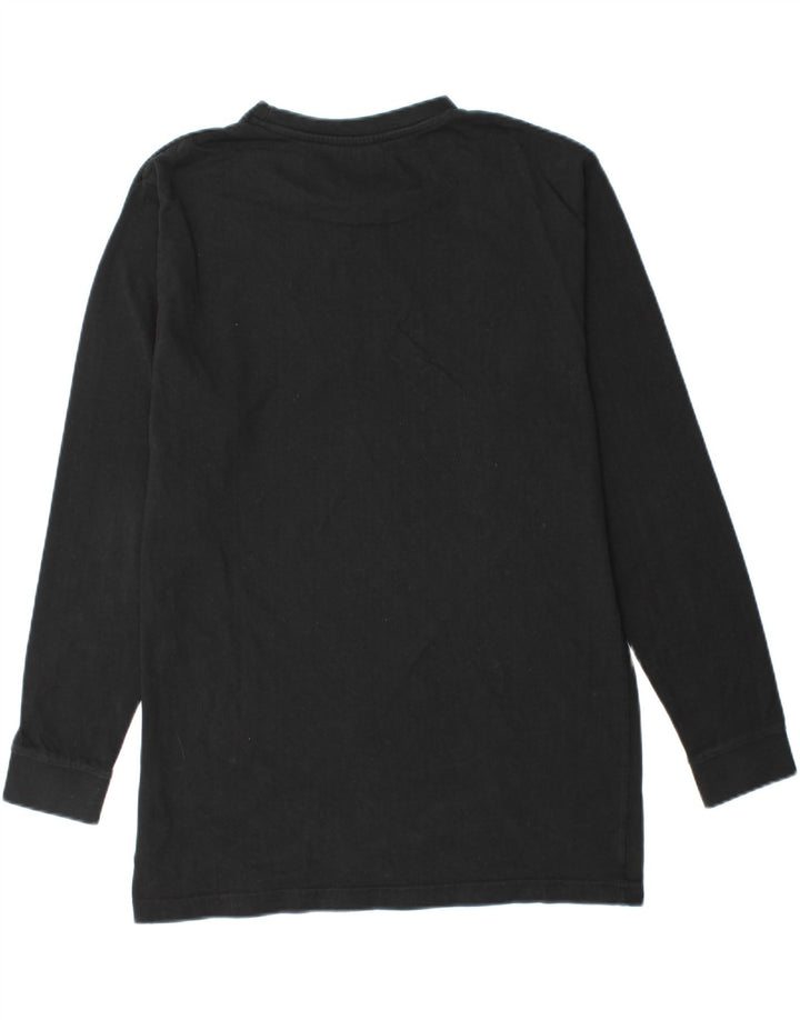 KARL KANI Mens Graphic Top Long Sleeve Medium Black Cotton Vintage Karl Kani and Second-Hand Karl Kani from Messina Hembry 