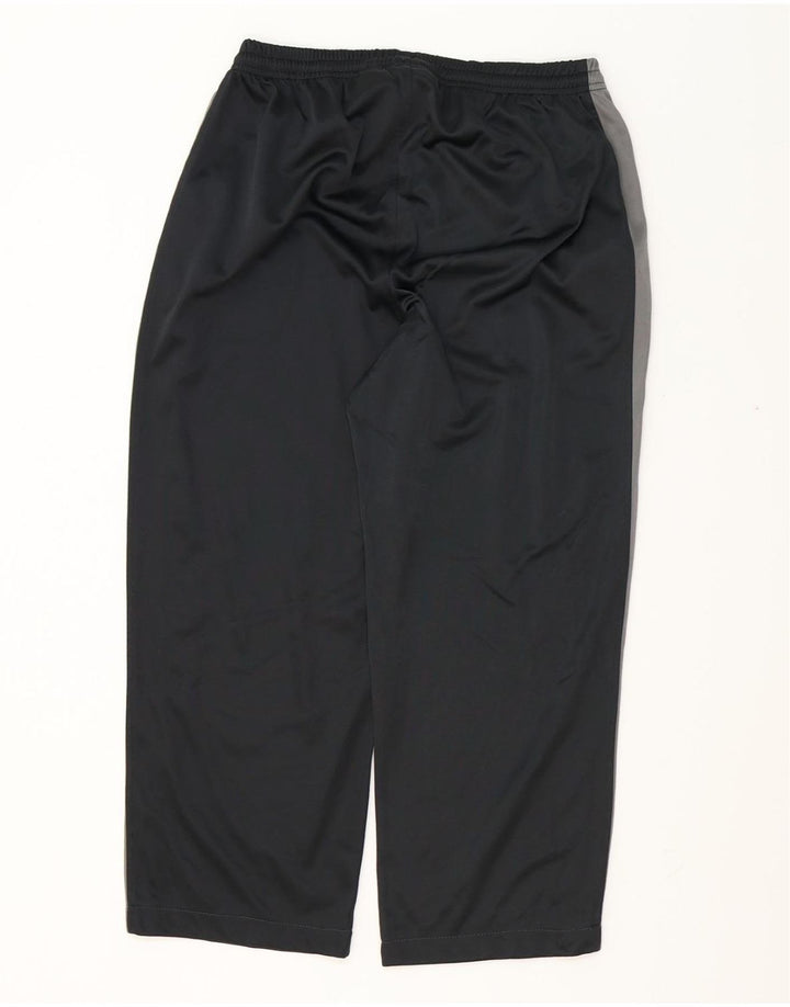 Pantaloni da tuta da uomo Lotto UK 40/42 Large Nero Colourblock Poliestere
