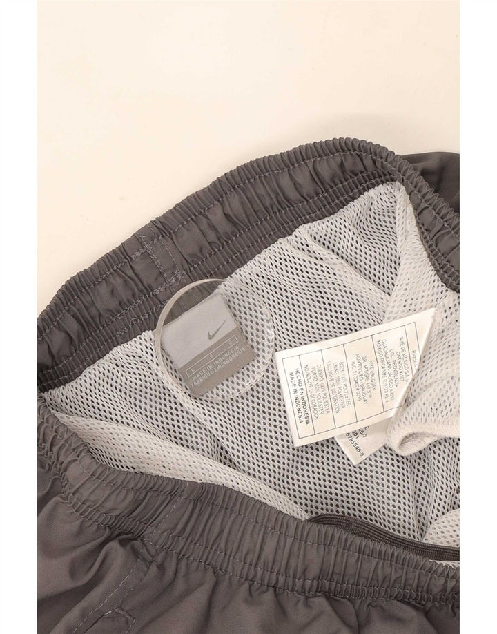 Pantaloncini sportivi Nike da uomo grandi in poliestere grigio