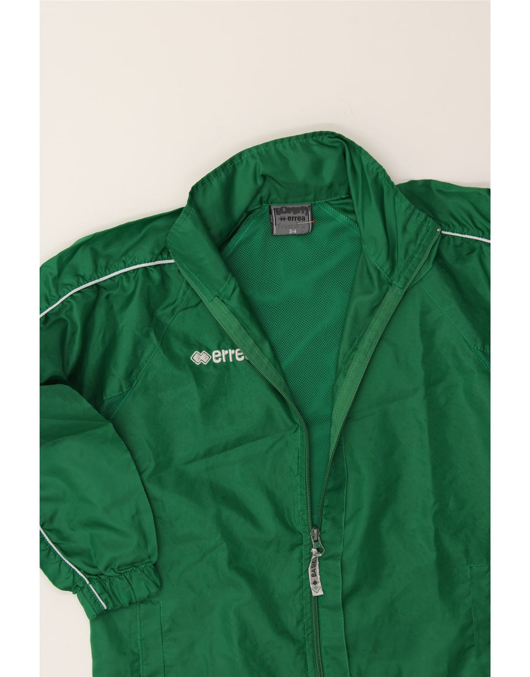 ERREA Girls Tracksuit Top Jacket 13-14 Years Green Polyester Vintage Errea and Second-Hand Errea from Messina Hembry 