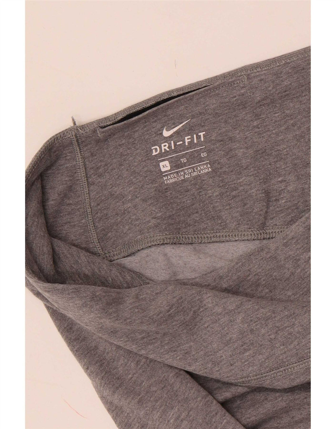 Leggings grafici Nike Dri Fit da donna UK 18 XL Grigi