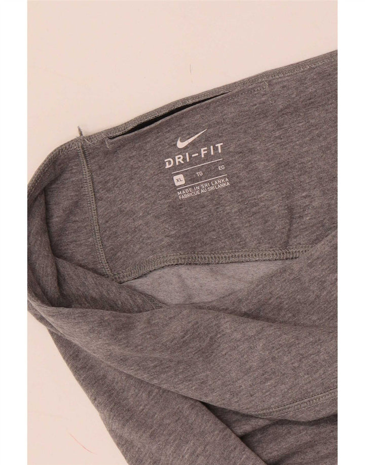 Leggings grafici Nike Dri Fit da donna UK 18 XL Grigi
