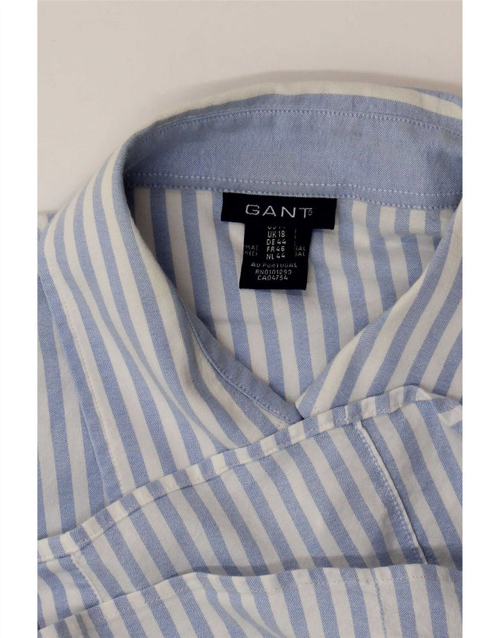 Camicia da donna Gant UK 18 XL Cotone a righe blu