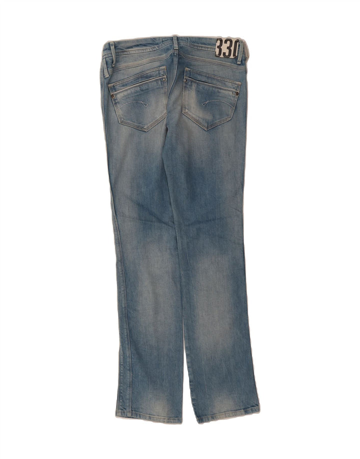 G-STAR Womens 3301 Straight Jeans W34 L34 Blue Vintage G-Star and Second-Hand G-Star from Messina Hembry 