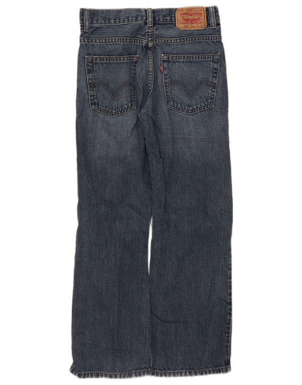 Levi's Boys 527 Bootcut Jeans 9-10 anni W25 L25 Cotone blu