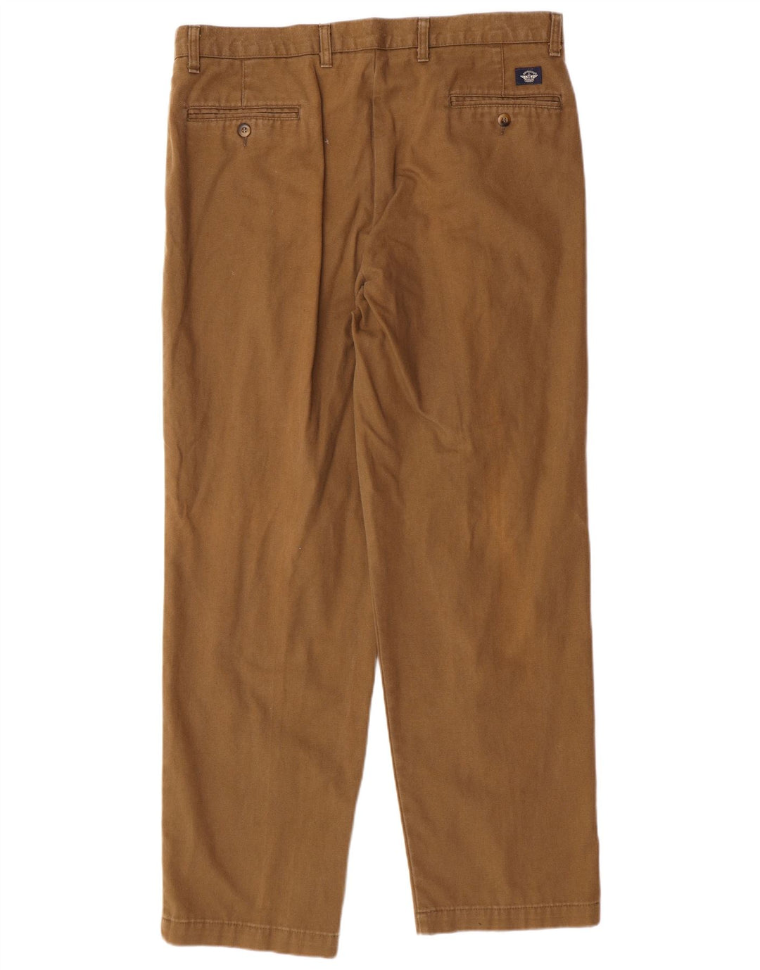Pantaloni chino con pegged da uomo Dockers color kaki W38 L32 classico in cotone beige