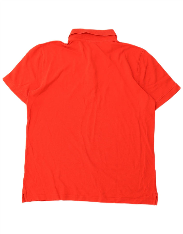 Polo KAPPA da uomo XL in cotone rosso