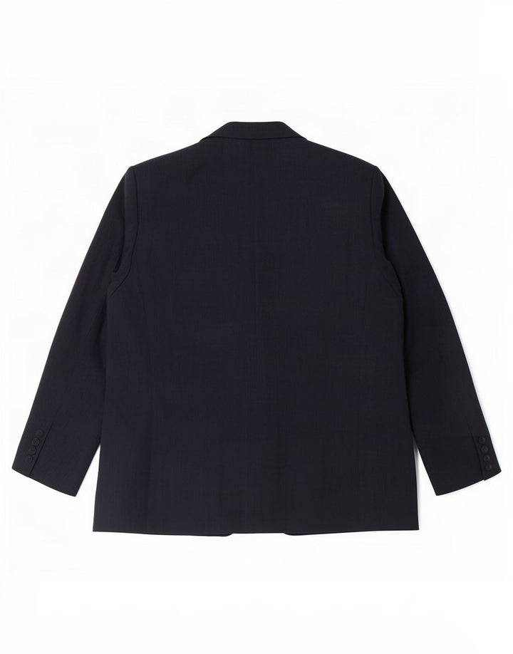 Giacca blazer da donna Marks & Spencer UK 14 grande poliestere blu navy