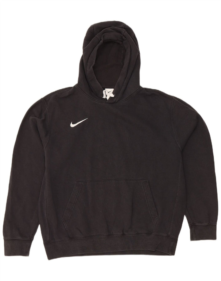 Felpa con cappuccio Nike da uomo, vestibilità ampia, grande, nera