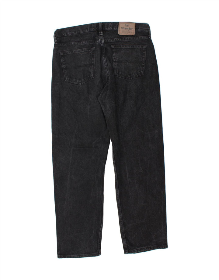WRANGLER Mens Straight Jeans W34 L31 Grey Vintage Wrangler and Second-Hand Wrangler from Messina Hembry 