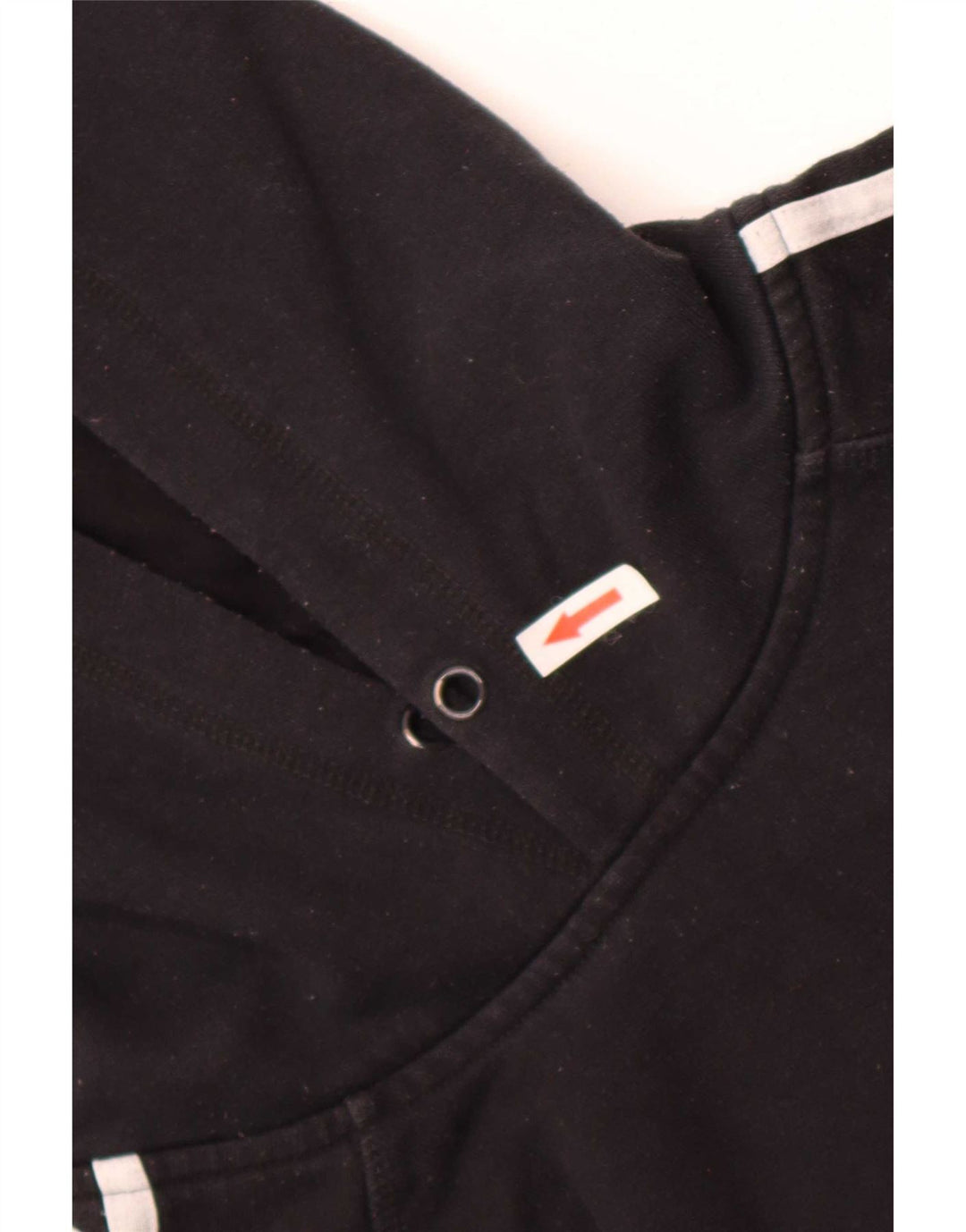 Felpa con cappuccio da uomo Adidas Small in cotone nero