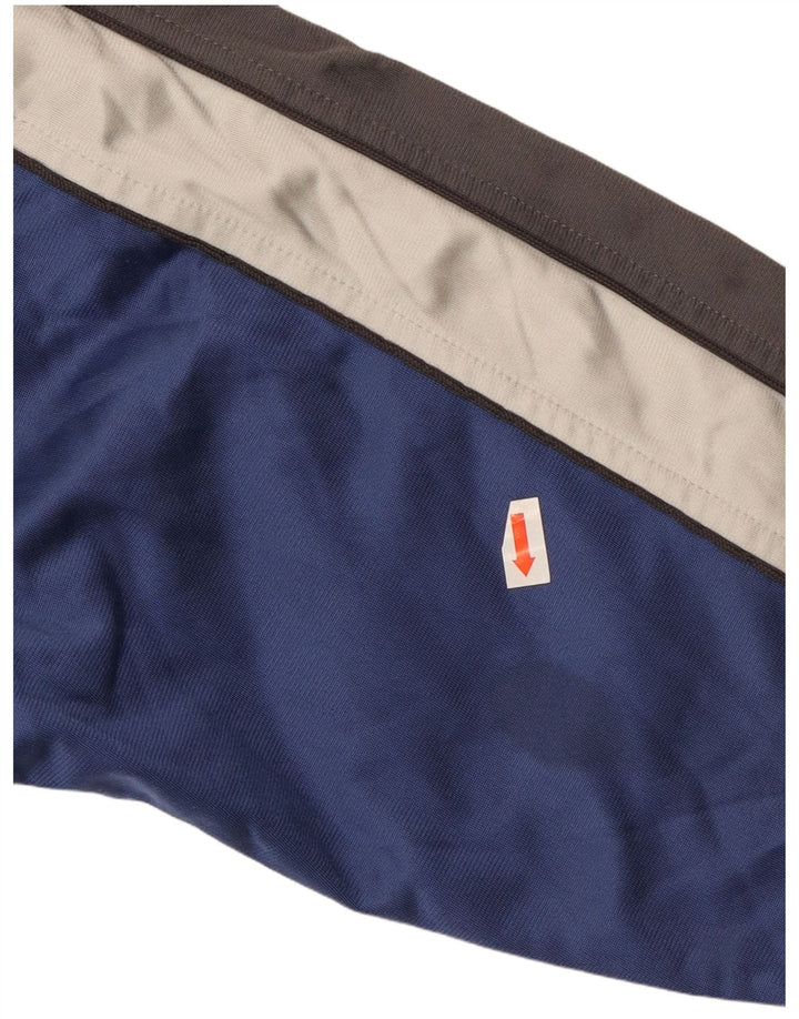 Giacca da tuta da ragazzo Kappa 9-10 anni Large Blu Poliestere Colourblock