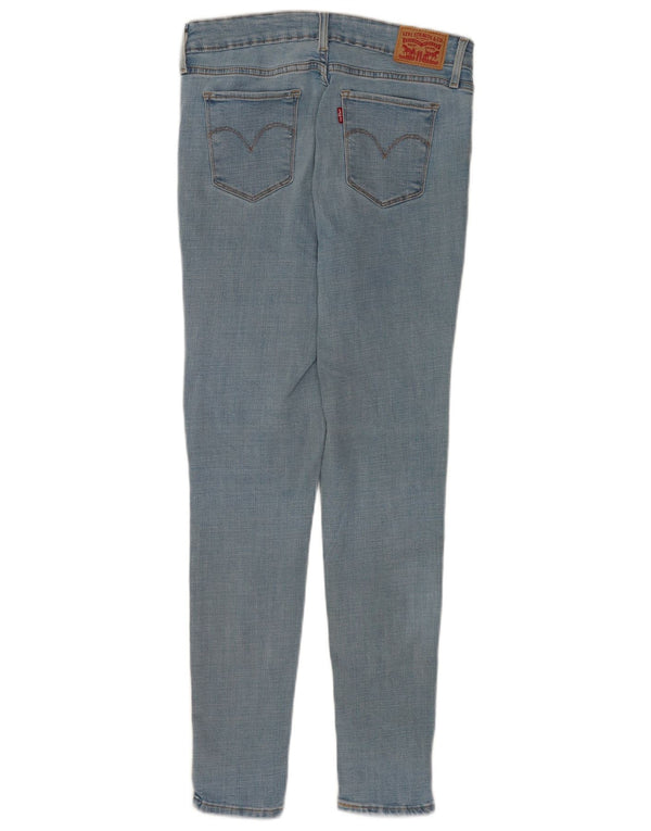 Jeans Levi's da donna 711 skinny W28 L30 cotone blu