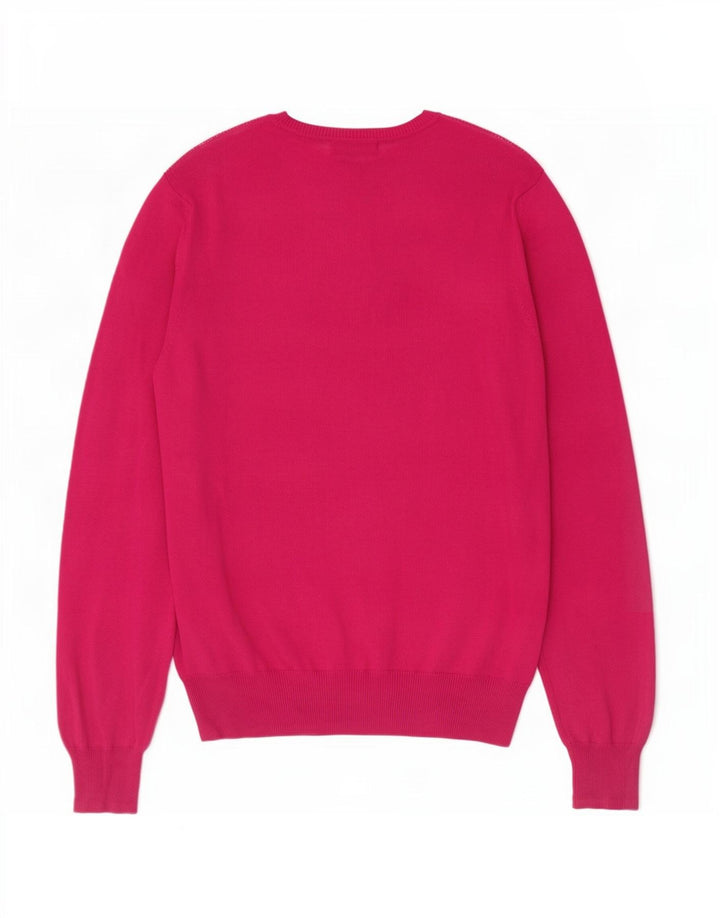 Maglione Maglione Con Scollo A V Da Uomo Zara Rosa Medio