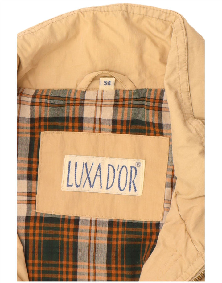 Giacca utility da uomo VINTAGE IT 54 2XL Cotone Beige