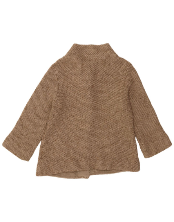 Maglione cardigan con maniche a 3/4 da donna Marks & Spencer UK 12 Beige medio