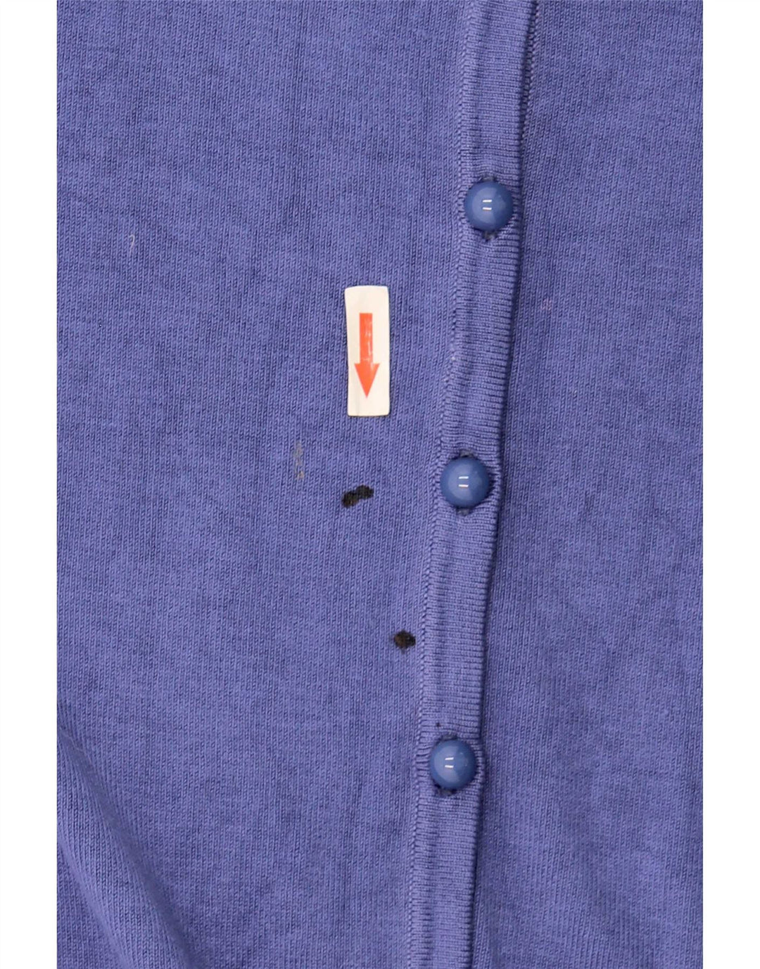 Maglione cardigan da donna Marks & Spencer UK 16 grande viscosa blu