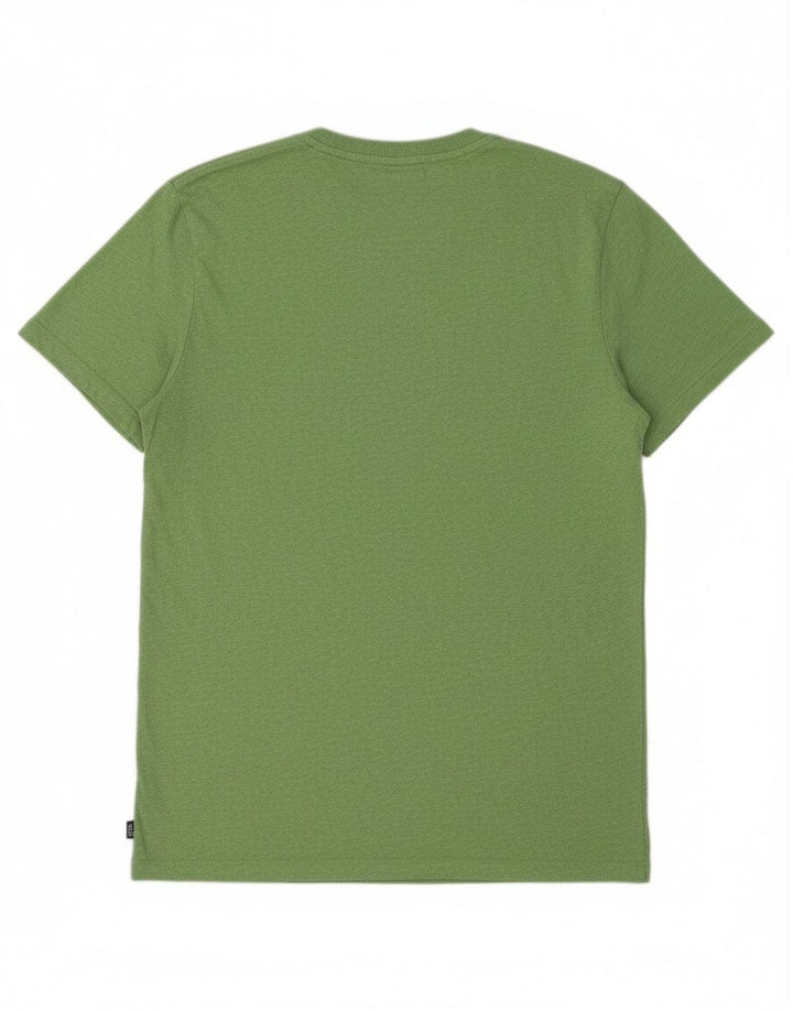 T-shirt da uomo Superdry Top in cotone verde medio
