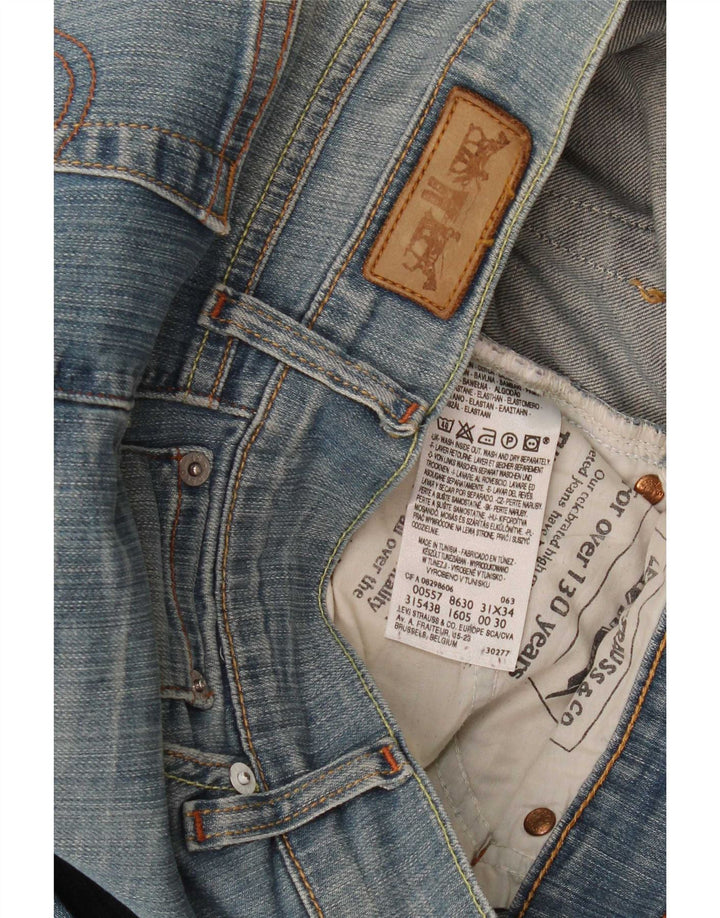 Jeans dritti Eve da donna Levi's W31 L34 cotone blu