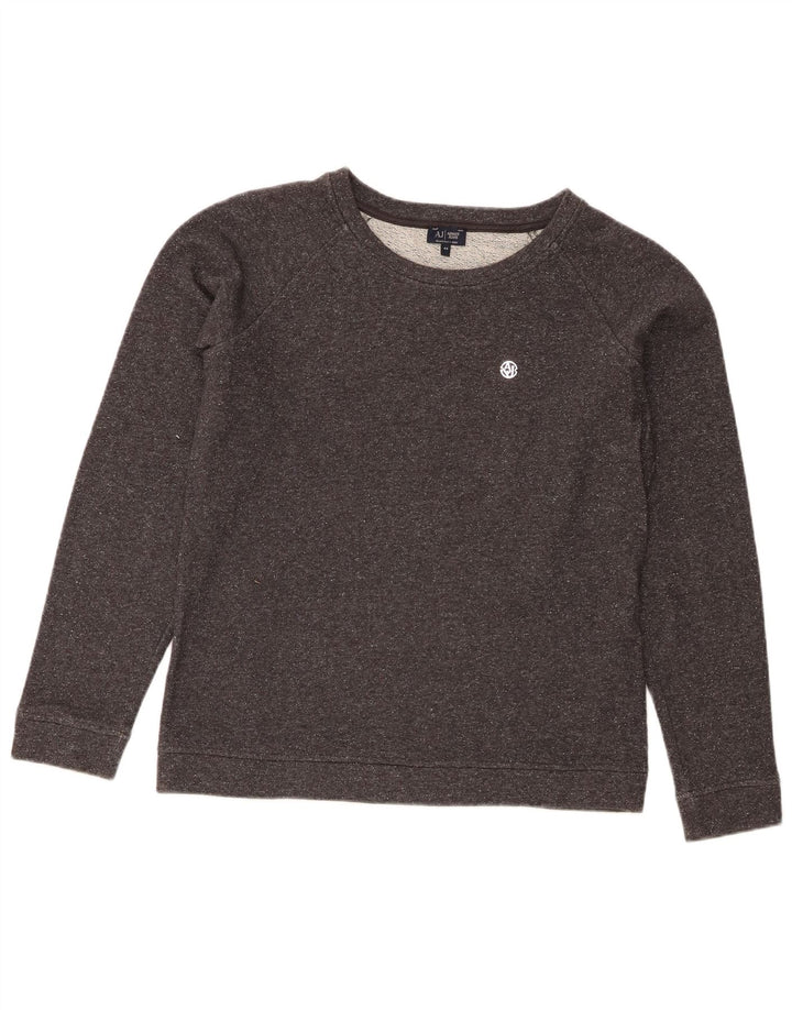 Felpa da donna Armani Jeans Felpa EU 44 XL Cotone grigio