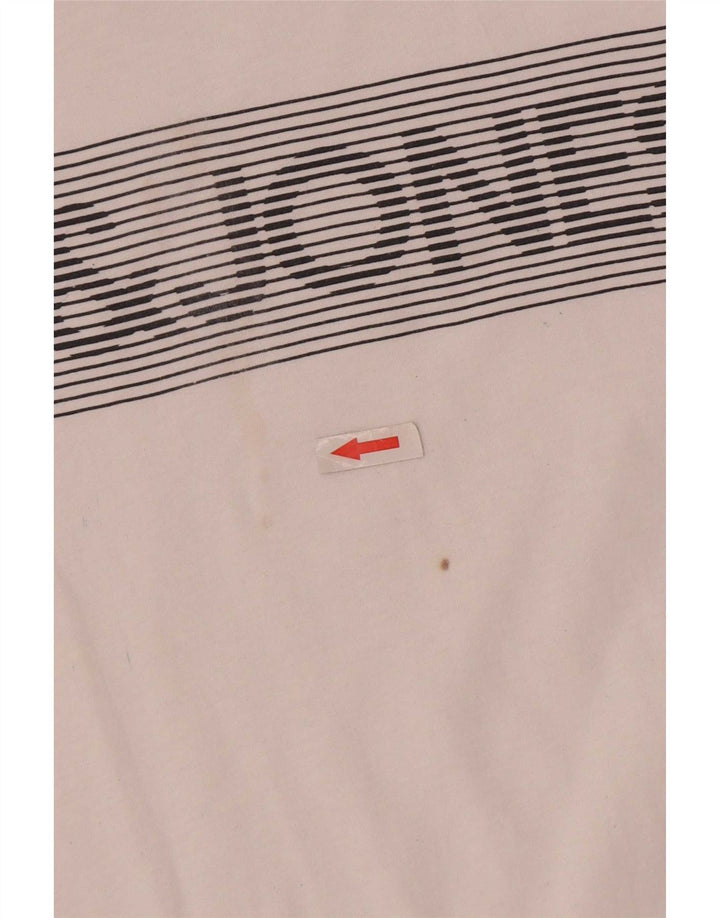 T-shirt grafica da uomo Jack & Jones Top in cotone bianco medio